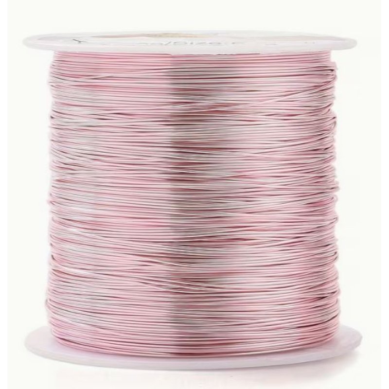 CMP koperdraad 0,4 mm  8 meter roze 