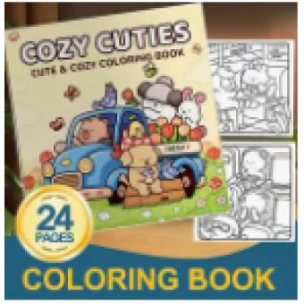 CMP kleurboek cozy cuties (CMP-kleurboek-cozy cuties)