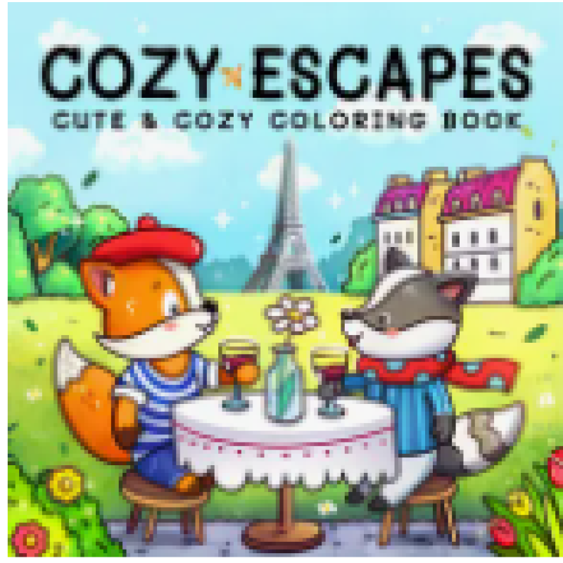 CMP kleurboek cozy escapes (CMP-kleurboek-cozy escapes)