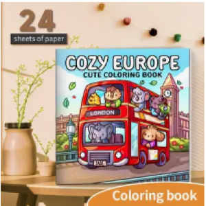 CMP kleurboek cozy europe (CMP-kleurboek-cozy europe)