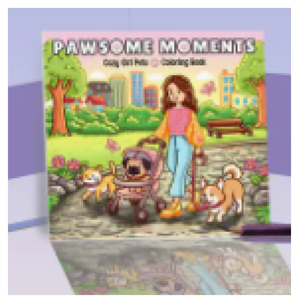 CMP kleurboek cozy girl pets (CMP-kleurboek-cozy girl pets)