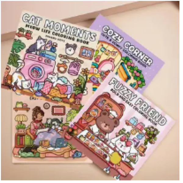 CMP kleurboek fluffy times (CMP-kleurboek-fluffy times)