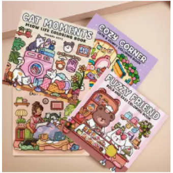 CMP kleurboek fuzzy friendy (CMP-kleurboek-fuzzy friend)