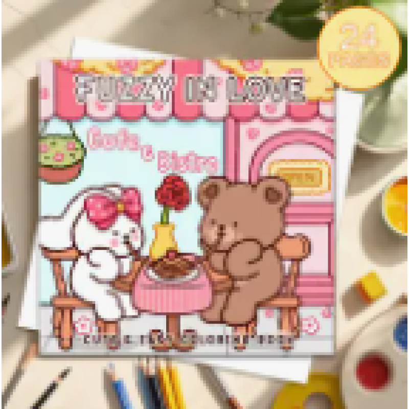 CMP kleurboek fuzzy in love (CMP-kleurboek-fuzzy in love)