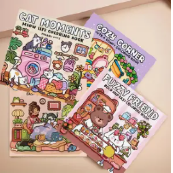 CMP kleurboek girl moments (CMP-kleurboek-girl moments)