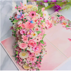 Pop-up Kaart Madelief Boeket CMP-kaart M