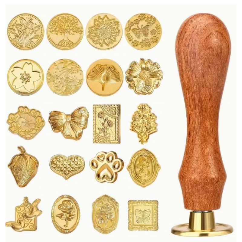 CMP Set 21 waxzegels en houder