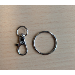 CMP Sleutelring en musketon haak - 25 stuks (sleutelring-musketon)