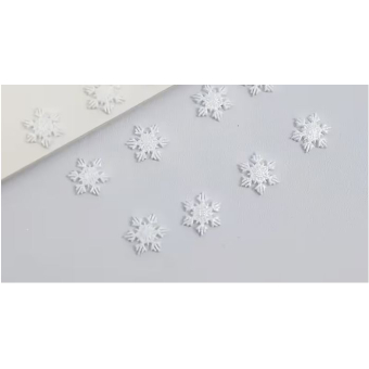 CMP sneeuwvlokjes voor epoxy decoratie  CMP-sneeuw