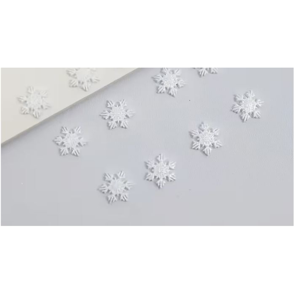 CMP sneeuwvlokjes voor epoxy decoratie  CMP-sneeuw