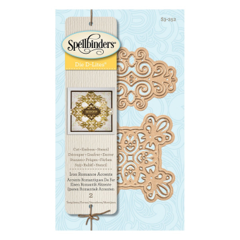 Spellbinders S3-252 Iron Romance Accents Etched/Wafer Thin Dies (S3-252)