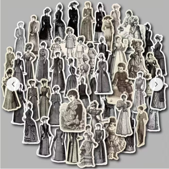 CMP Tim Holtz karakter stickers 50 sts  CMP-TH stickers