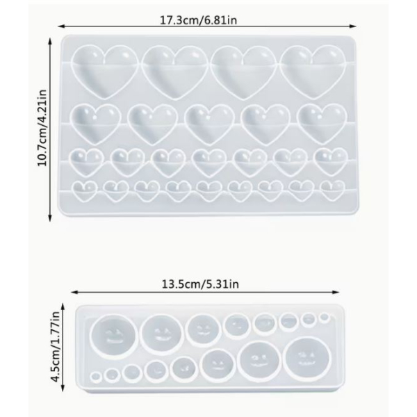 CMP epoxy gietmallen voor sieraden hangers (CMP-gietmal-1)