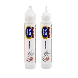 Collall Paper Glue Pen w/ Fine Tip - Transparent 25ml (COLPA0025P)