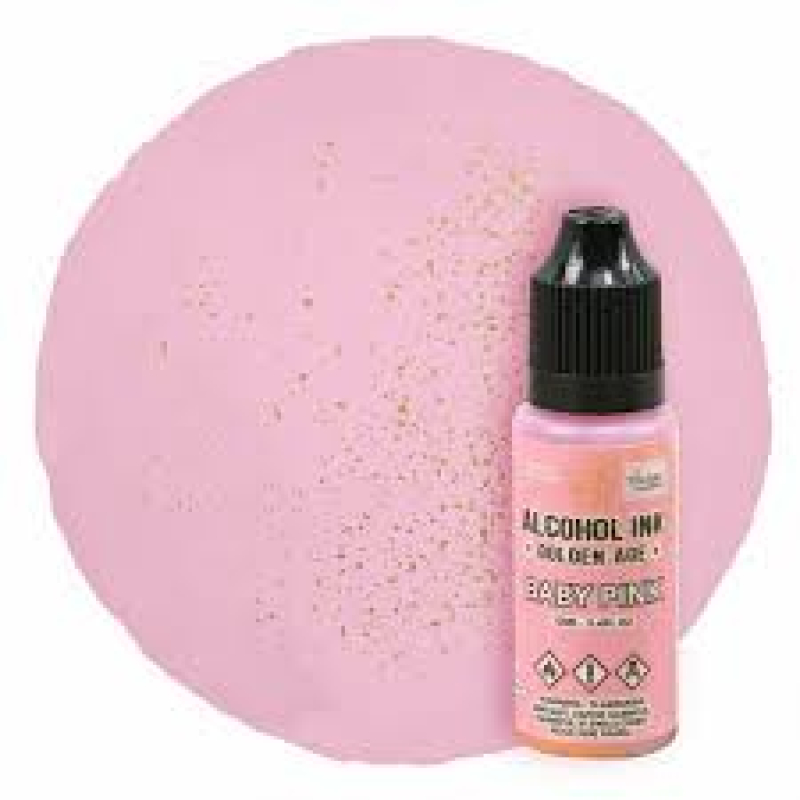 Couture Creations Alcohol Ink Baby Pink 12ml  CO728498