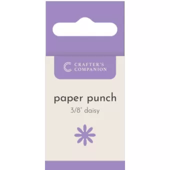 Crafter's Companion Flower Paper Punches - Daisy 3/8" (CC-PUNCH-DAIS3)