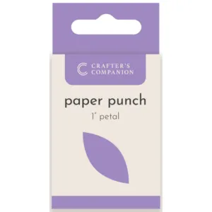 Crafter's Companion Flower Paper Punches - Petal 1" (CC-PUNCH-PET1)