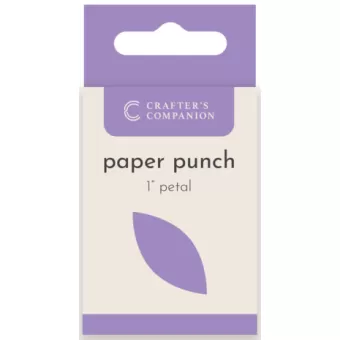 Crafter's Companion Flower Paper Punches - Petal 1" (CC-PUNCH-PET1)