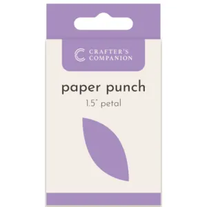 Crafter's Companion Flower Paper Punches - Petal 1.5" (CC-PUNCH-PET1.5)