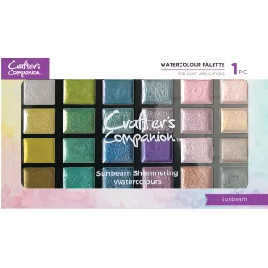 Crafter's Companion Shimmer Watercolour Palette Sunbeam (CC-SHWAPAL-SB)