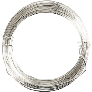 CCHobby Verzilverd Metaaldraad 0,6 mm Zilver 10 m (61006)