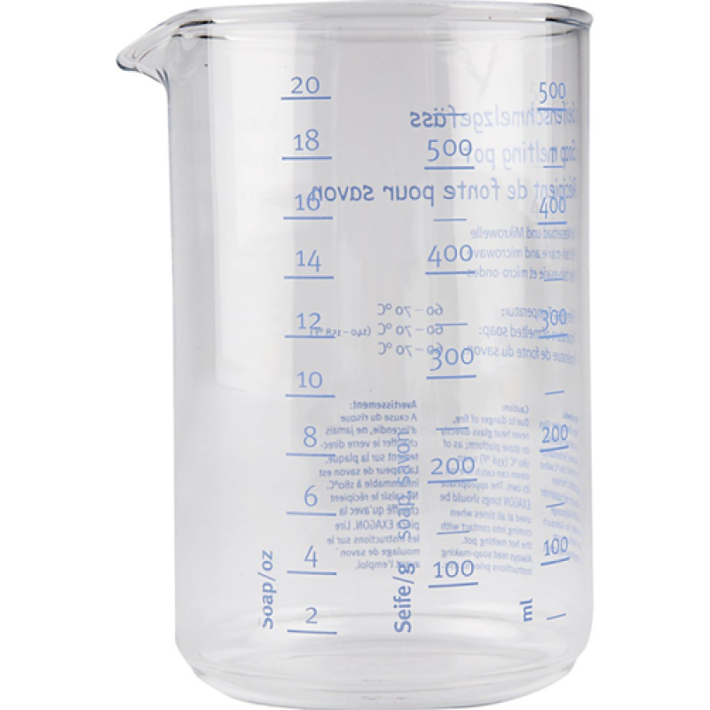 CCHobby Zeep Smeltpan van glas 500 ml (70910)