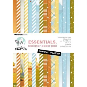 Creative Craftlab Sweater Weather Essentials Designer Paper Pad (CCL-ES-DPP379)