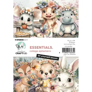 Creative Craftlab Let Yourself Bloom Essentials Collage Ephemera (CCL-ES-PE27)