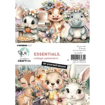 Creative Craftlab Let Yourself Bloom Essentials Collage Ephemera (CCL-ES-PE27)