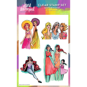 Creative Expressions - Jane Davenport Clear Stamp Sisterhood (CEJDCS002)