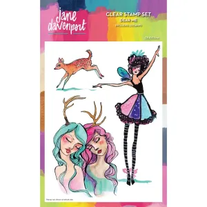 Creative Expressions - Jane Davenport Clear Stempels Dear Me (CEJDCS021)