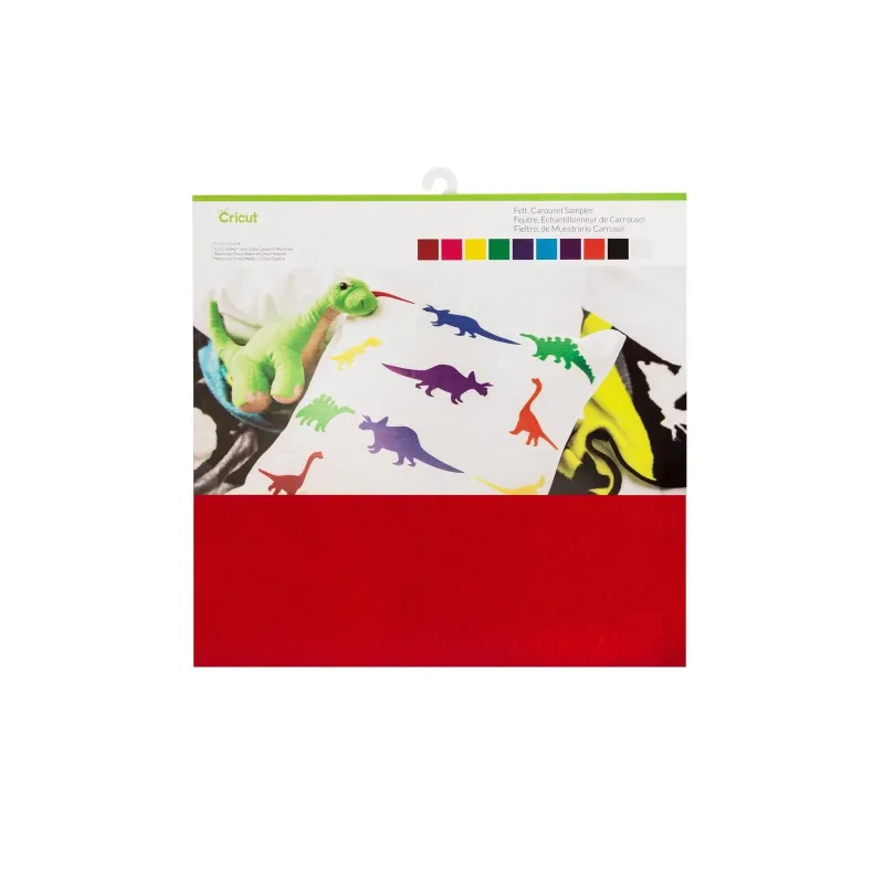 Cricut Felt Carousel Sampler 30,5x30,5cm 10pcs (2003830)