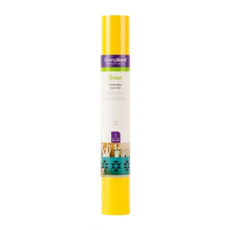 Cricut Everyday Iron-On 12x24 inch Yellow (2004681)