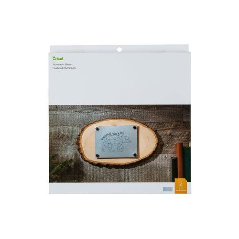 Cricut Aluminium Sheets 8x8 Inch Silver (2007459)