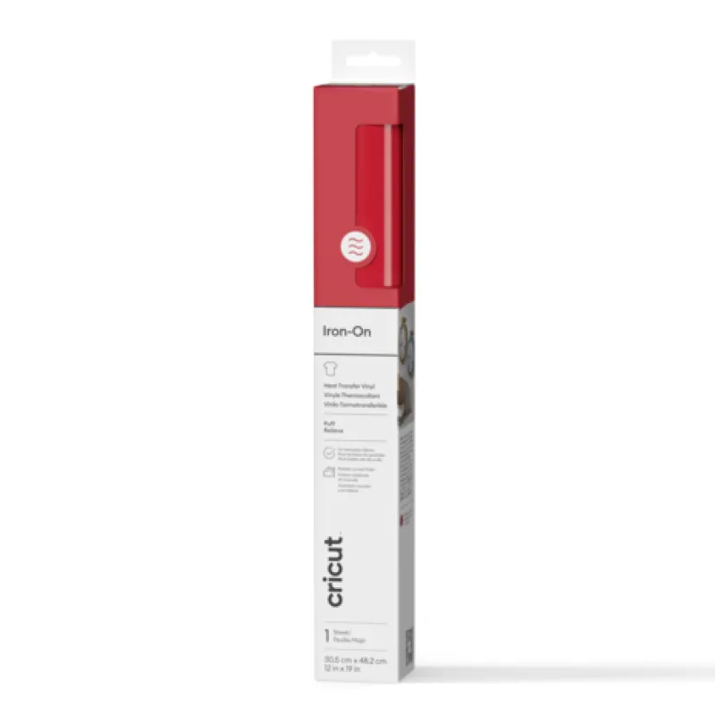 Cricut Puff Iron-On 30x48cm Red (2011773)