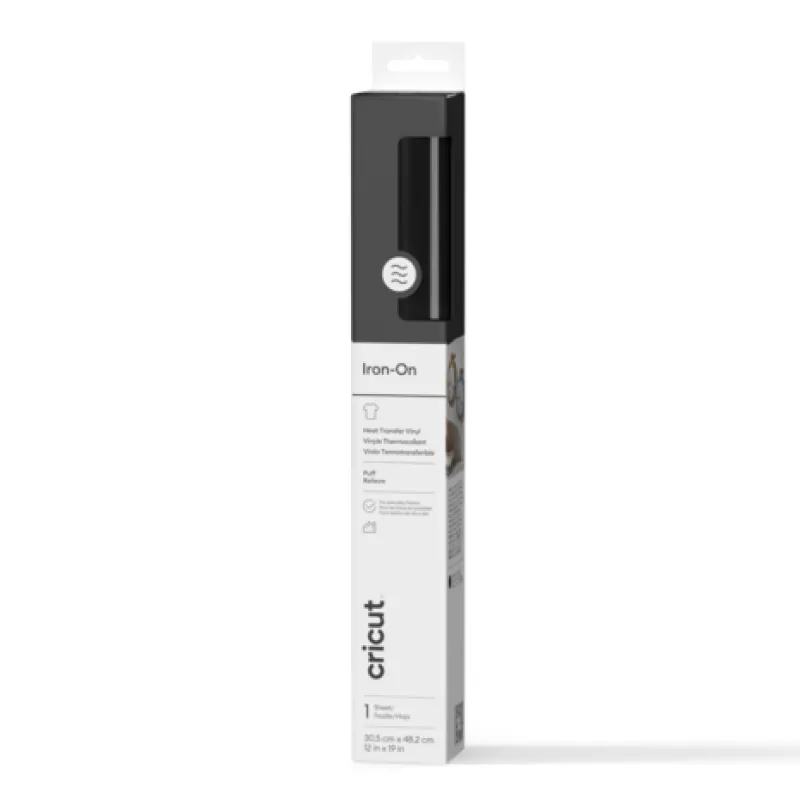Cricut Puff Iron-On 30x48cm Black (2011775)