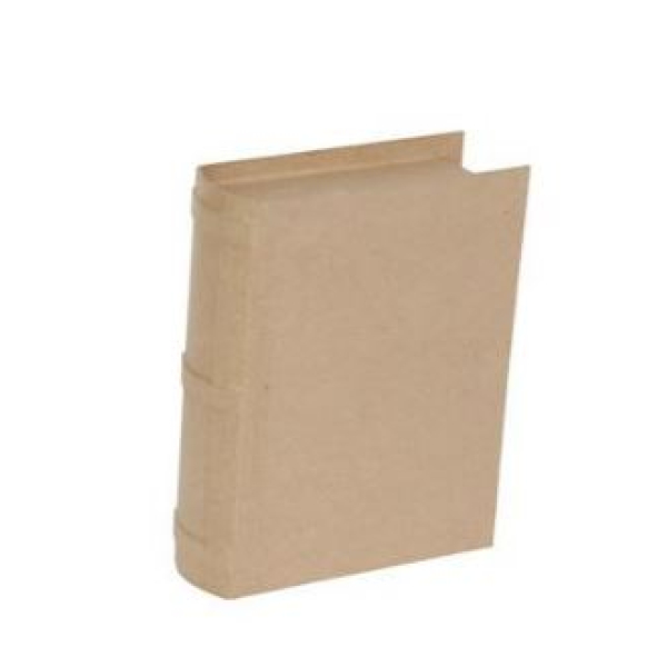 My Mandarine Doos in boekvorm - Kraft ( BT070C)