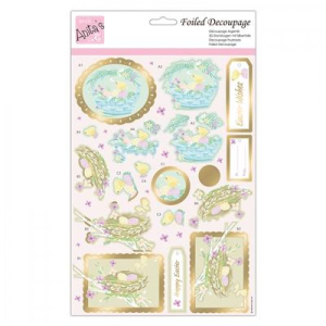 Anita's Foiled Decoupage Ready To Hatch (ANT 169918)