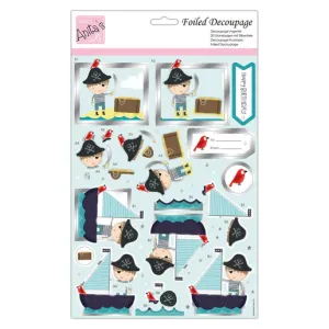Anita's Foiled Decoupage Shiver Me Timbers (ANT 169919)