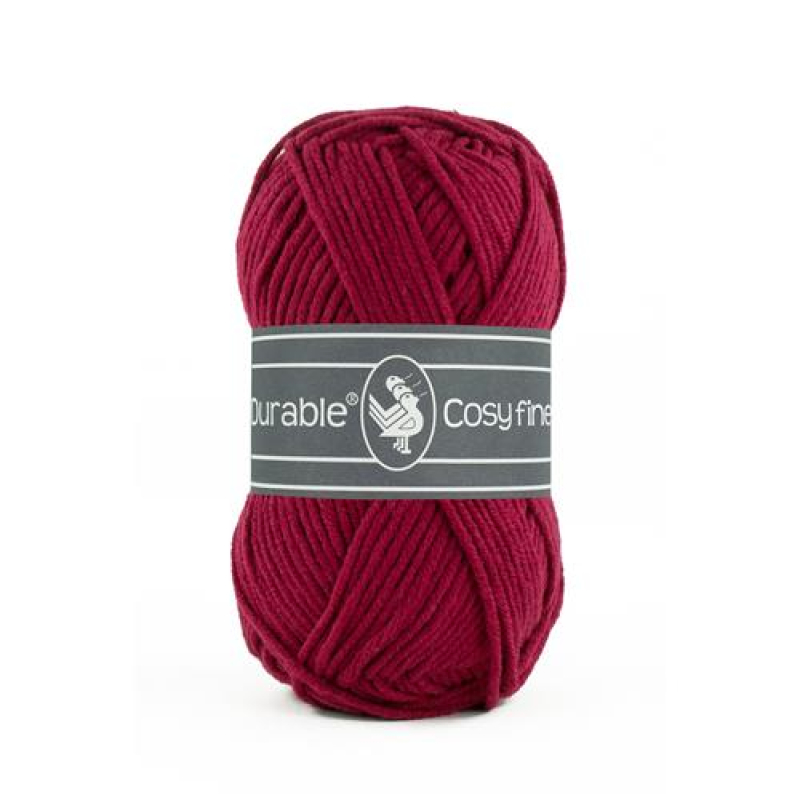 Durable 010.67 Cosy Fine brei- en haakgaren 50 gram 105 meter katoen / acryl - Kleur 222 (010.67-222)