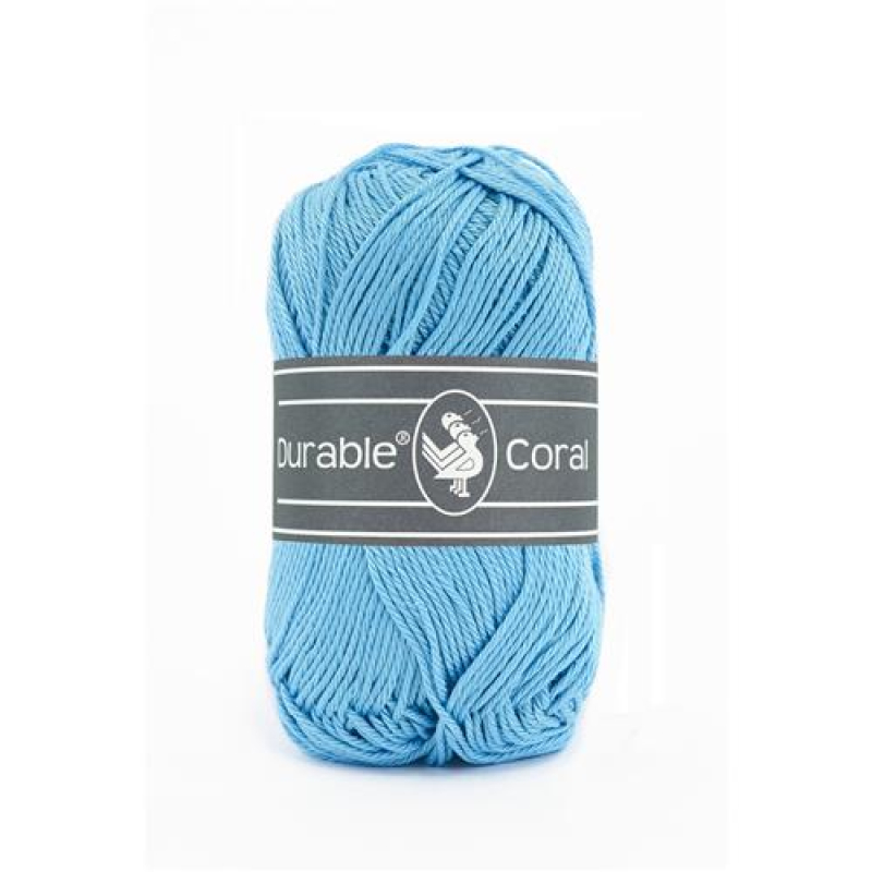 Durable 010.6 Coral brei- en haakgaren 50 gram 125 meter 100 % katoen - Kleur 294 (010.6-294)