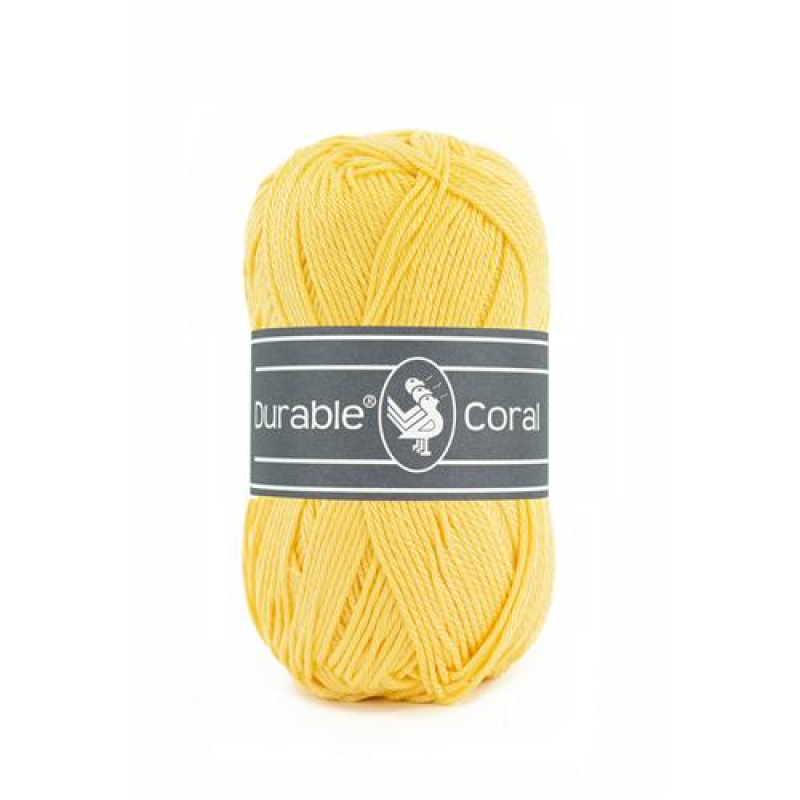 Durable 010.6 Coral brei- en haakgaren 50 gram 125 meter 100 % katoen - Kleur 309 (010.6-309)