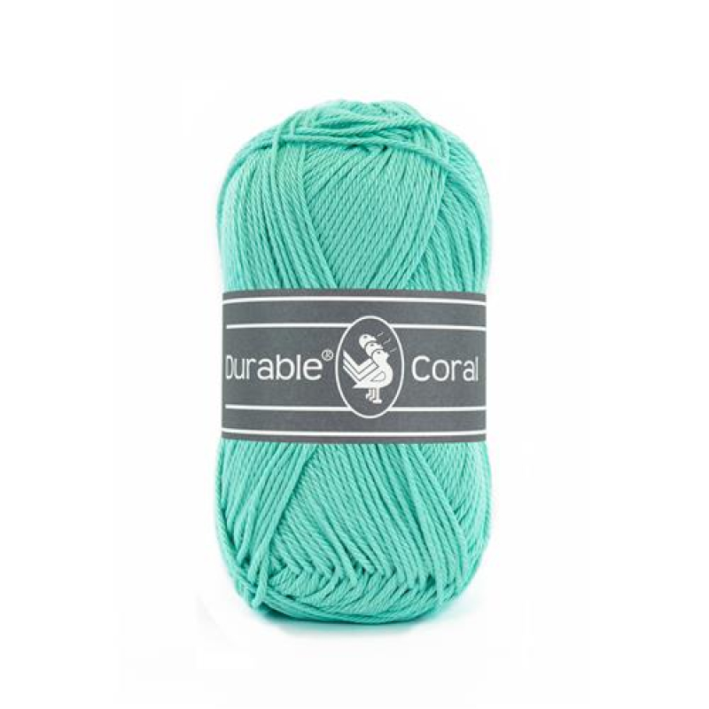 Durable 010.6 Coral brei- en haakgaren 50 gram 125 meter 100 % katoen - Kleur 338 (010.6-338)