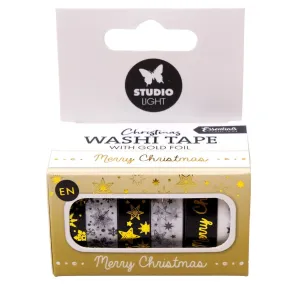 Studio Light Washi Tape Black/White ZILVER  NL (SL-ES-WASH26)