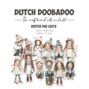 Dutch Doobadoo Dutch Collage Die-Cuts Winter Wonderland (13pcs) (474.007.501)
