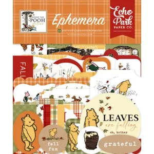 Echo Park Winnie The Pooh Autumn Ephemera (WPA453024)