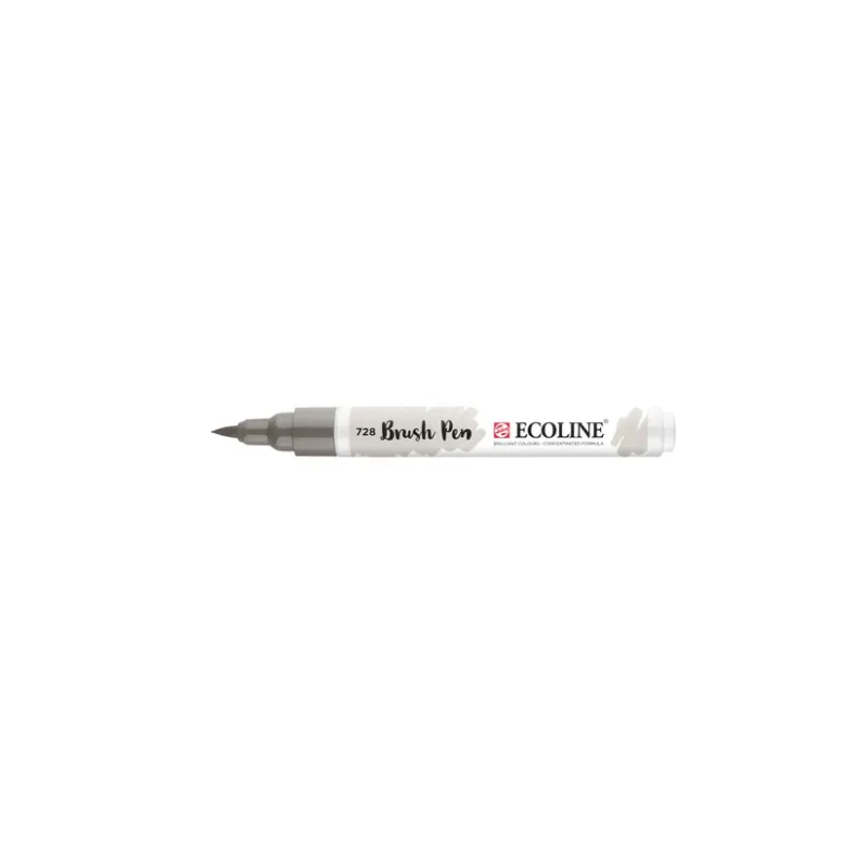 Ecoline Brush Pen Warmgrijs Licht 728 (11507280)