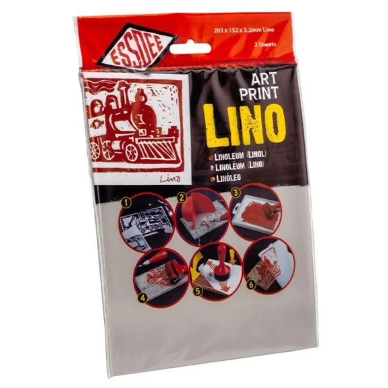 Essdee Lino Art Print 152x203mm Sheets - Hanging Pack (2pcs) (3.2/L3-2)