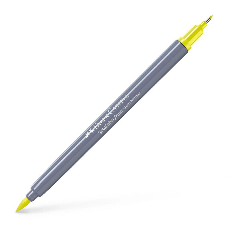 Faber-Castell Goldfaber Duo aquarelmarker 205 cadmium citroen- geel (FC-164505)