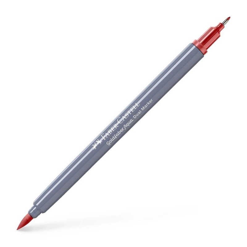 Faber-Castell Goldfaber Duo aquarelmarker 195 vintage roze (FC-164595)